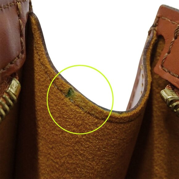 LOUIS VUITTON Brown Leather Bag - Picture 15 of 16